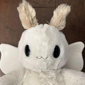 Peluche ours <span class=keywords><strong>Mothman</strong></span> blanc - Peluche douce 30 cm Remplissage en coton PP Sac OPP Cadeau - Product Image 2