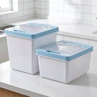 Conteneur alimentaire de cuisine en plastique PP injecté 20-35L, anti-poussière, avec couvercle hermétique double, OEM ODM, vente en gros