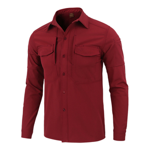 ESDY 11 Color Long Sleeve Soft Shell Tactical <strong>Fleece</strong> Warm <strong>Lined</strong> Thermal <strong>Shirt</strong> - Product Image 5