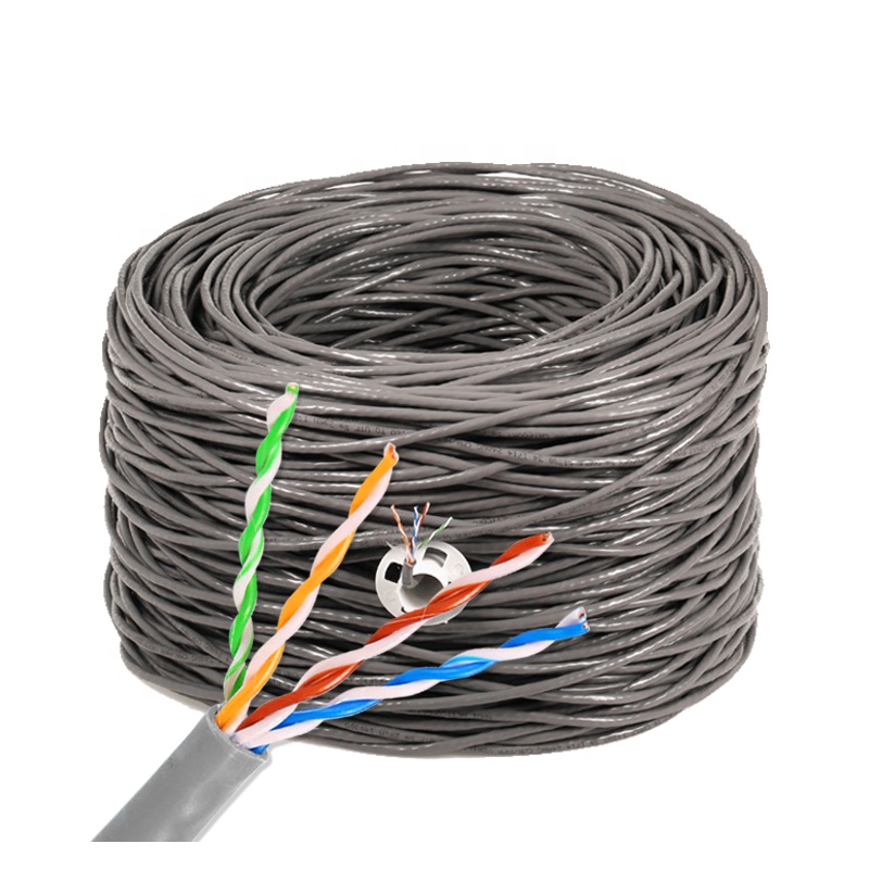 אישור CE גמיש כבל נחושת AD-LINK cat3/cat5e/cat6/cat7 כבל lan