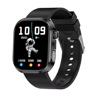 Jam Tangan Pintar GE52 1.88in 240x284 ECG HRV Komposisi Tubuh Kesehatan Jantung Tekanan Darah Suhu Tidur IP68 V5.3 G Band Layar Sentuh Penuh Monitor Suara AI