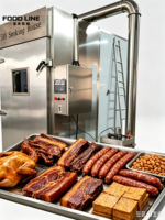 Four à fumage commercial pour viande, poisson, viande de porc, machine à fumer les saucisses