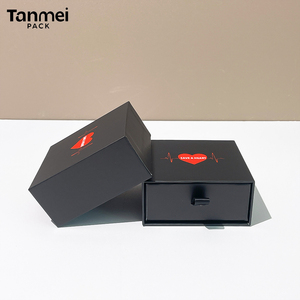 Wholesale Custom Logo Printed Luxury Paper Sliding Drawer Ring Jewelry Packaging <b>Box</b> - Product Image 6