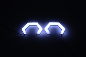 <span class=keywords><strong>Venta</strong></span> de Fábrica, Luces LED DRL de Ojos de Ángel Hexagonales de Doble Color Blanco y Amarillo para Faros Delanteros de Coche BMW - Product Image 6