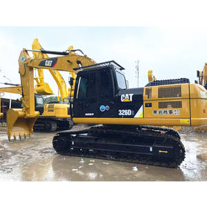 Excavadora Usada CAT 326 con Martillo Hidráulico para Demolición, Excavadora Agrícola de Segunda Mano - Product Image 4