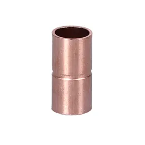 High Quality Copper Coupling C x C Copper Pipe Fittings for HVACR and Plumbing