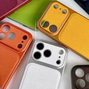 DIY New Style Case Instant Upgrade to <b>for</b> <b>iPhone</b> 17 Litchi Texture Large Window Full Coverage <b>for</b> <b>iPhone</b> 16/15/14 Skin Feel - Product Image 3