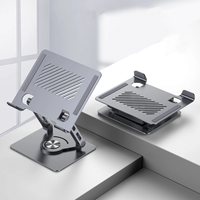 Support ergonomique réglable en aluminium à rotation 360 degrés pour iPad Pro, support multi-angles en acier carbone pour tablette PC, confort et commodité
