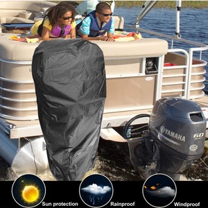 Piccolo delfino più popolare 600D Oxford materiale motore fuoribordo copertura completa per Yamaha Yacht - Product Image 3