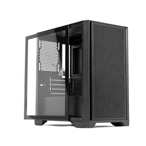 Boîtier <span class=keywords><strong>PC</strong></span> Mid Tower OEM ODM avec fenêtre en verre coulissante, construction en acier, compatible MicroATX/Mini-ITX, pour <span class=keywords><strong>PC</strong></span> de jeu, refroidissement par eau 240 mm - Product Image 5