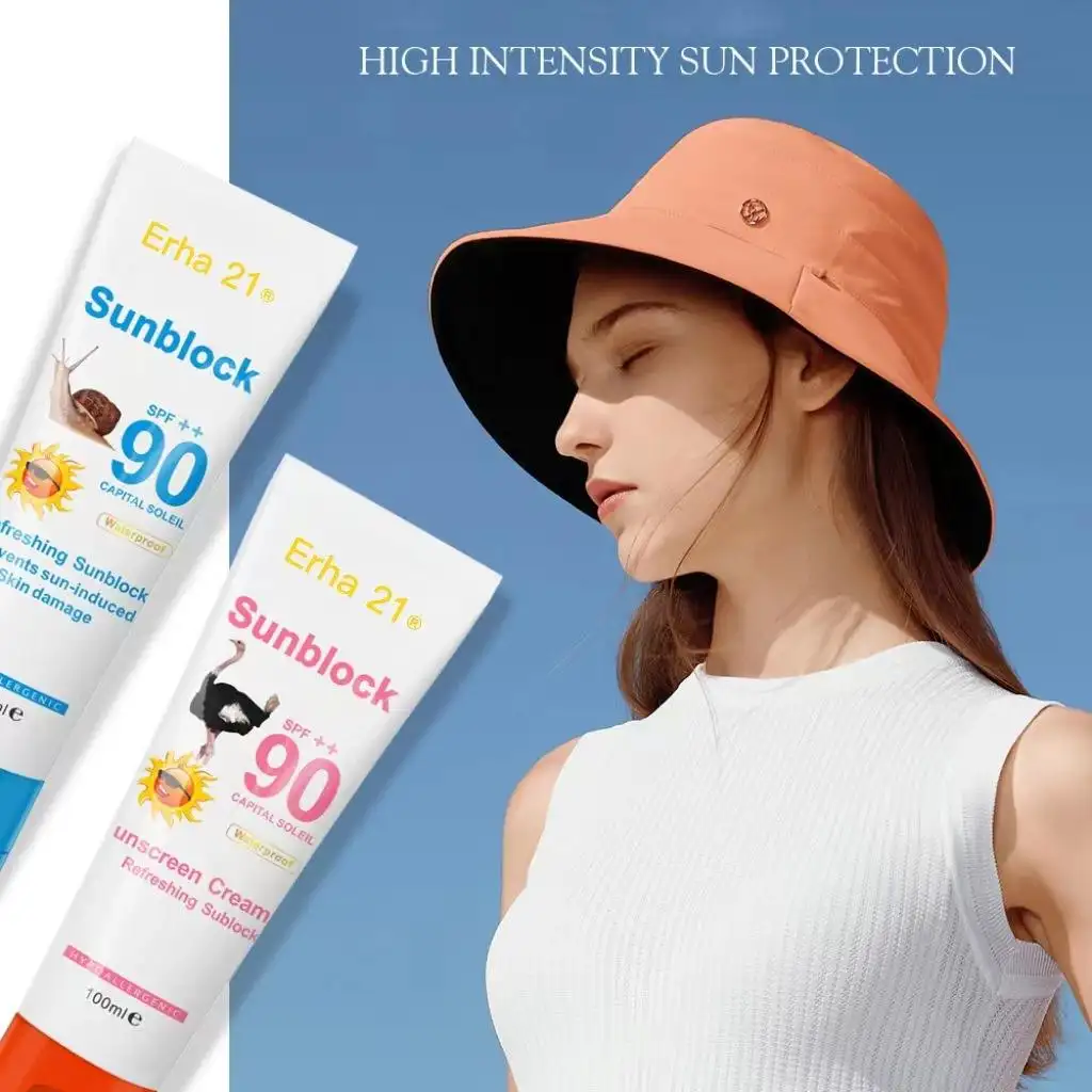 En çok satan cilt bakımı beyazlatma yağ kontrolü nemlendirici UV koruma vücut güneş koruyucu