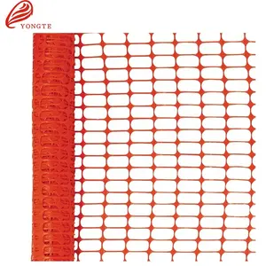 Prezzo di fabbrica recinzione di sicurezza temporanea in plastica arancione flessibile per recinzione del cantiere