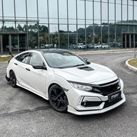 Accesorios de Coche Spoiler de Labio de Parachoques Delantero y Divisor Lateral para Honda Civic 10ª Gen Modificaciones Body Kit Estilo Mugen