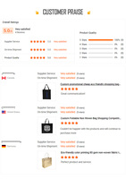 Sac fourre-tout en toile de coton pliable YILU de haute qualité, imprimé lettres, avec poignées longues et fermeture éclair, taille personnalisable