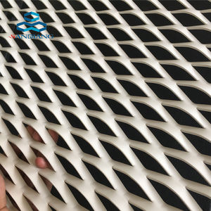 Revestimiento de caucho pintado fachada níquel acero inoxidable elevado 4 pies x 8 pies hojas rampa de estuco malla metálica expandida/marco - Product Image 4