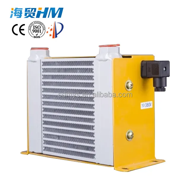 Chauffage de radiateur à huile hydraulique personnalisé prix usine avec ventilateur à moteur 20L échangeur de chaleur à huile d'air