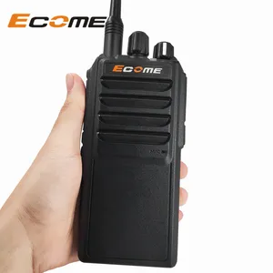 Ecome ET-600 20w 25瓦10w超级甚高频超高频5千米远程双向无线电战术火腿对讲机手持收发器