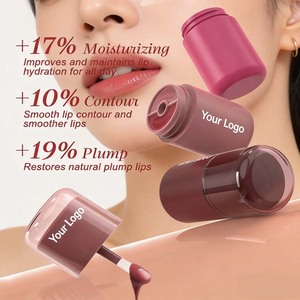 <span class=keywords><strong>Gloss</strong></span> à lèvres liquide hydratant et repulpant effet miroir 3-en-1, effet gelée, pour des lèvres hydratées et éclatantes – Vente en gros - Product Image 3