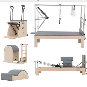 Pilates Reformer Machine Vijfdelige Yoga Body Sculpting Trainingsapparatuur Ladder Vat Cadillac Hervormers