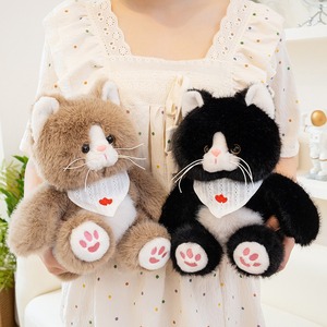 ตุ๊กตาแมวน้อยน่ารัก ขายส่ง ของเล่นตุ๊กตาขนนุ่มพิเศษ ใยฝ้าย PP ปลอดสารพิษ คุณภาพสูง ตกแต่งบ้านสไตล์โกโก้ - Product Image 3