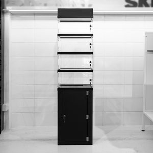 Apex tầng thường vụ thuốc lá hiển thị Rack Acrylic có thể khóa cửa hàng hiển thị Showcase tùy chỉnh siêu thị hiển thị đứng - Product Image 2