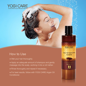 Shampoo Herbal YOGI, shampooing hydratant marocain anti-frisottis, shampooing à l'huile d'argan, producteur - Product Image 5