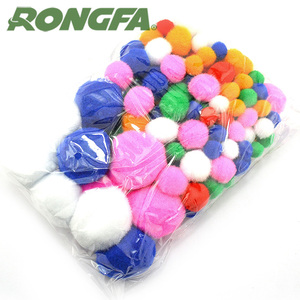 15/20/25/30Mm Tự Làm Kim Thủ Công Mini Pom Pom Bóng Pompom Cho Phụ Kiện Thủ Công DIY <span class=keywords><strong>Craft</strong></span> Nguồn Cung Cấp - Product Image 6
