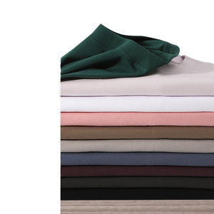 Wholesale Custom Logo Solid Color Plain T Shirt Cotton Sorona Blend O-Neck Cool Breathable <b>Tshirt</b> DTF Printing T-shirts for Men - Product Image 3