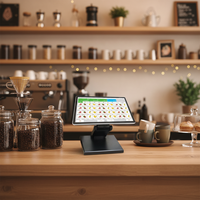 Système de point de vente tactile 15,6 pouces Windows/Android avec garantie d'un an pour les supermarchés et les restaurants