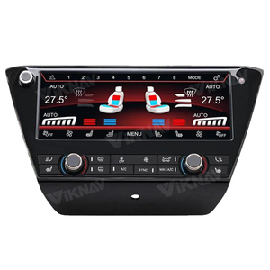 Control de clima de <span class=keywords><strong>aire</strong></span> <span class=keywords><strong>acondicionado</strong></span> para BMW X1 F48 2016-2022 Panel de CA tablero táctil LCD pantalla Digital Control de voz Plug and Play - Product Image 1
