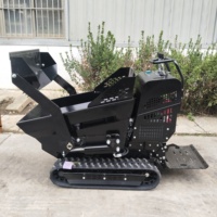 Raupengetriebener Mini-Dumper Robuster Kettenfahrzeug-Transporter für Landwirtschaft und Gartenbau
