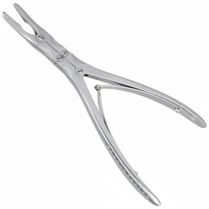 Rongeurs à os à double (simple) action, instruments orthopédiques manuels en acier inoxydable, instrument chirurgical certifié CE, ergonomique - Product Image 1