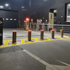 Otomatik hidrolik geri çekilebilir direkler paslanmaz çelik konut yükselen yol direkleri araba için trafik bariyerleri - Product Image 3