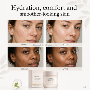Crema de Noche Intensa Antienvejecimiento con Escualano OEM, Crema Reparadora de la Barrera Cutánea, Crema para Dormir con Magnesio para el Insomnio - Product Image 4