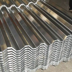 Ral renk kaplı 24 26 28 ölçer Metal çinko çatı levhaları galvanizli oluklu çatı panelleri