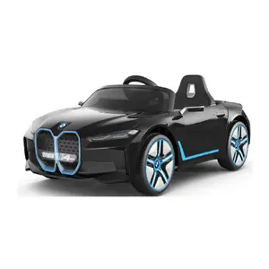 Los niños montan en coches eléctricos paseo en 12V coche con control remoto con luz y música paseo en coche eléctrico para niños