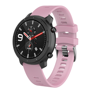 Tschick สายรัด20มม.,สายรัดซิลิโคนแบบนิ่มเข้ากันได้กับ <span class=keywords><strong>Amazfit</strong></span> GTS และ <span class=keywords><strong>Amazfit</strong></span> <span class=keywords><strong>GTR</strong></span> 42มม. - Product Image 5