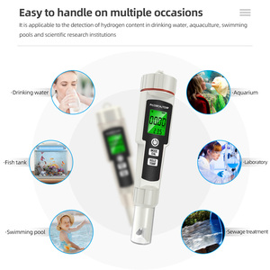 Тестер качества воды <span class=keywords><strong>PH</strong></span>/ORP/H2/TEM, цифровой измеритель <span class=keywords><strong>Ph</strong></span> воды с порошком для калибровки <span class=keywords><strong>PH</strong></span> ORP - Product Image 6