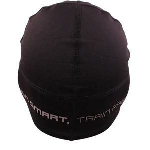 Tùy Chỉnh Chất Lượng Cao Polyester Spandex Vải Màu Rắn Với Biểu Tượng Phản Quang Thể Thao Xe Máy Chạy Đi Xe Đạp Skull Cap Beanie - Product Image 6