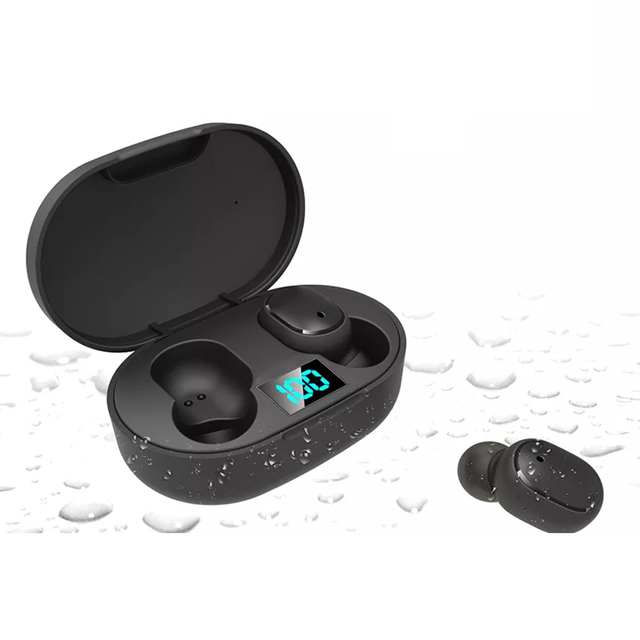 Factory OEM E6S Bt Earbuds Tws 5.3 Wireless Headphones IPX5 Bt Tws Earbuds with Microphone HIFI Sound Office Headset Wireless