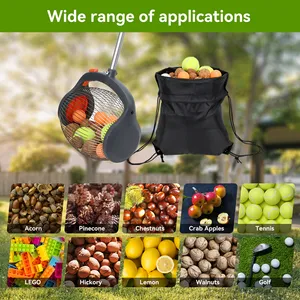 Recolector de frutas de mango largo Nueva innovación Herramientas de jardín de mano Recolector de frutas ligero telescópico