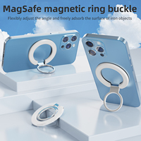 Support de téléphone portable magnétique pliable flexible en alliage d'aluminium de haute qualité, anti-corrosion, pour bureau