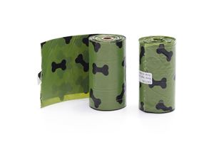 High Quality Biodegradable <b>Compostable</b> Dog Poop Waste Bag Bone Shaped Pet Accessory Bags - Product Image 4