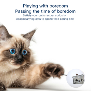 Plastic Movement Squeaky Pet <strong>Cats</strong> <strong>Toys</strong> <strong>Ball</strong> Interactive Dog <strong>Toys</strong> with Ringing Bell - Product Image 4
