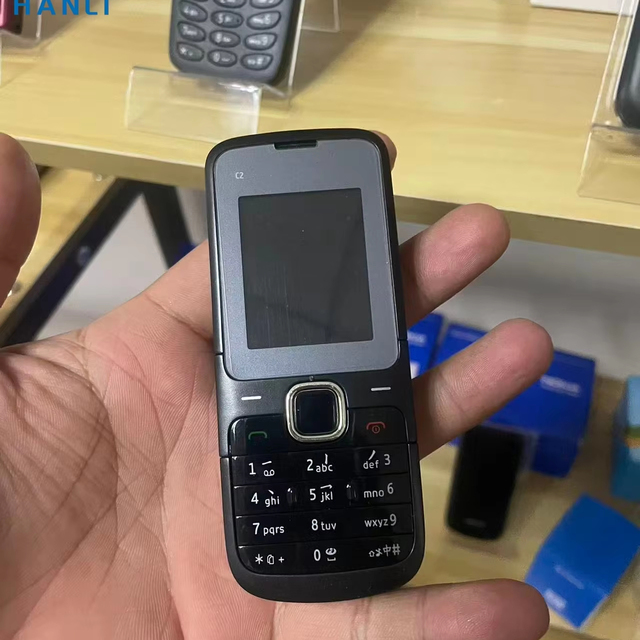 Original Factory Low-price Wholesale Nokio C2-00 Dual SIM GSM 2G Bar Feature Phone