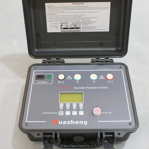 เครื่องทดสอบความต้านทานฉนวนไฟฟ้าดิจิตอล HZJY-15K 15kV พร้อมใบรับรอง CE แบบพกพา IP55 ช่วงการวัด 0.1M-400G - Product Image 4