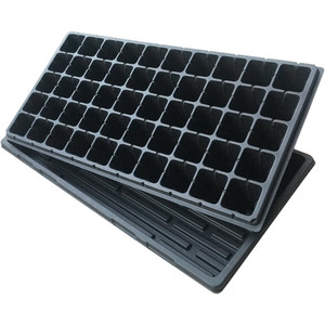 <strong>Large</strong> Shape Hydroponic <strong>Plastic</strong> Plant Nursery Seed Growing Germination <strong>Tray</strong> 540*280*60mm - Product Image 3