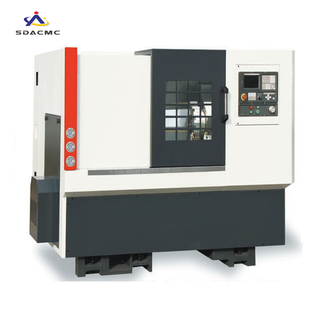 TCK6350 cnc наклонная кровать токарный станок линейная направляющая Высокоточный токарный станок с ЧПУ