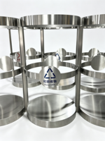 Poubelle de tri intégrée minimaliste en acier inoxydable, bac de recyclage à ouverture supérieure, pour bureau, hôtel, espace public