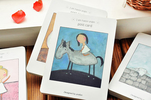 Cartoline di celebrazione stagionali Festive Visual Design annuale schede <span class=keywords><strong>evento</strong></span> stampa Offset su Art Paper Pack utilizzo - Product Image 6